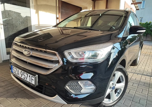 Ford Kuga cena 75900 przebieg: 76810, rok produkcji 2019 z Ogrodzieniec małe 631